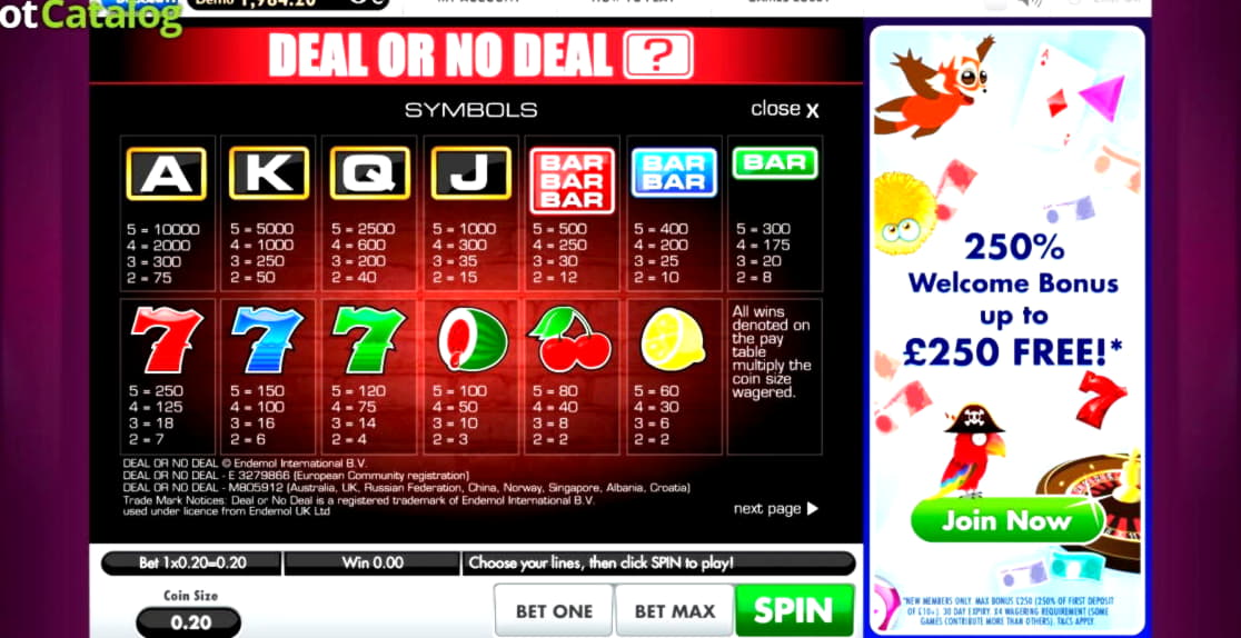 485% Match at a Casino at Treasure Island Jackpots Casino (Sloto Cash Mirror)