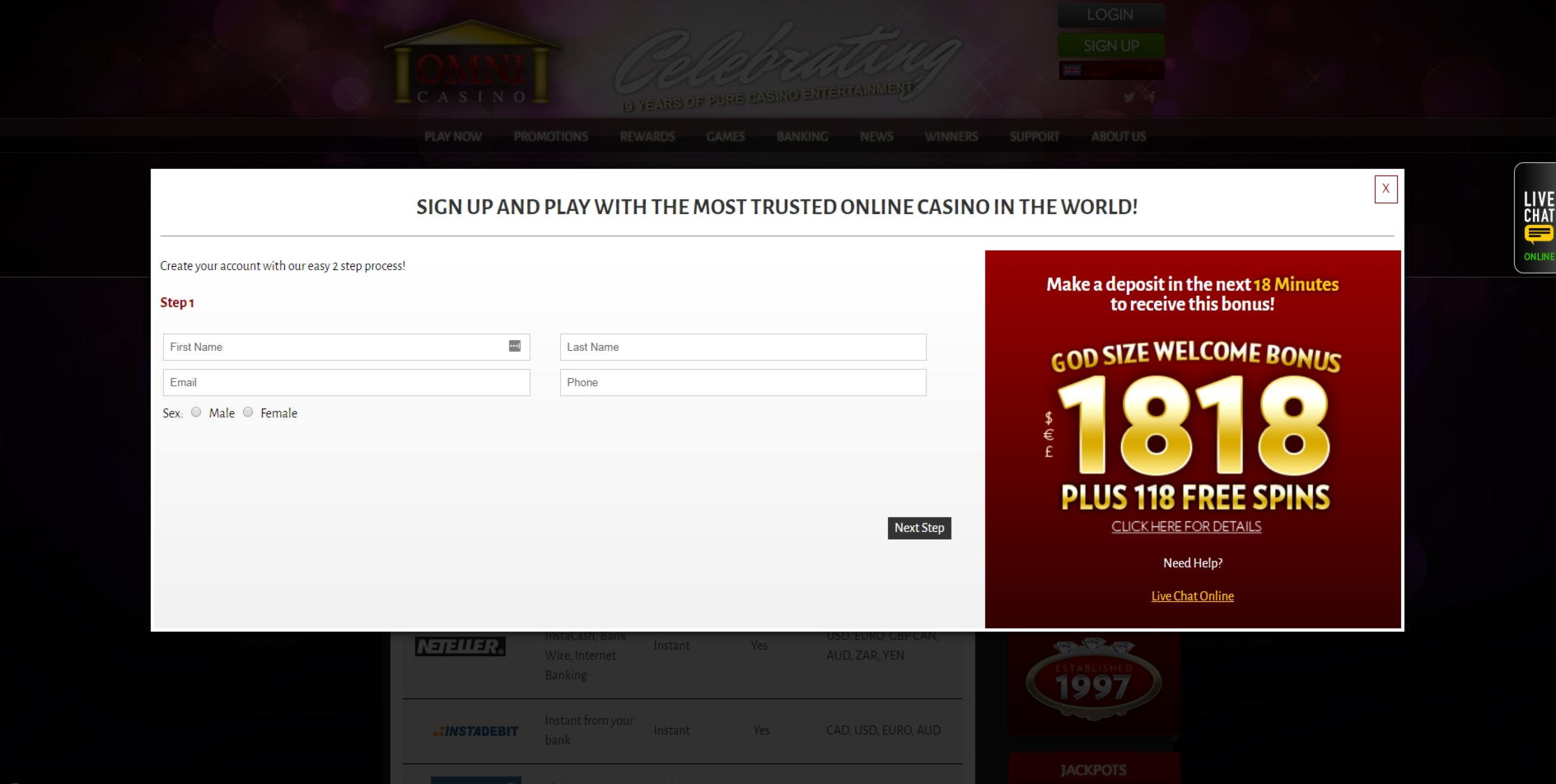 77 Loyal Free Spins! at Fair Go Casino
