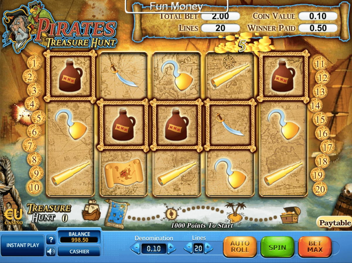 105 Free casino spins at Treasure Island Jackpots Casino (Sloto Cash Mirror)