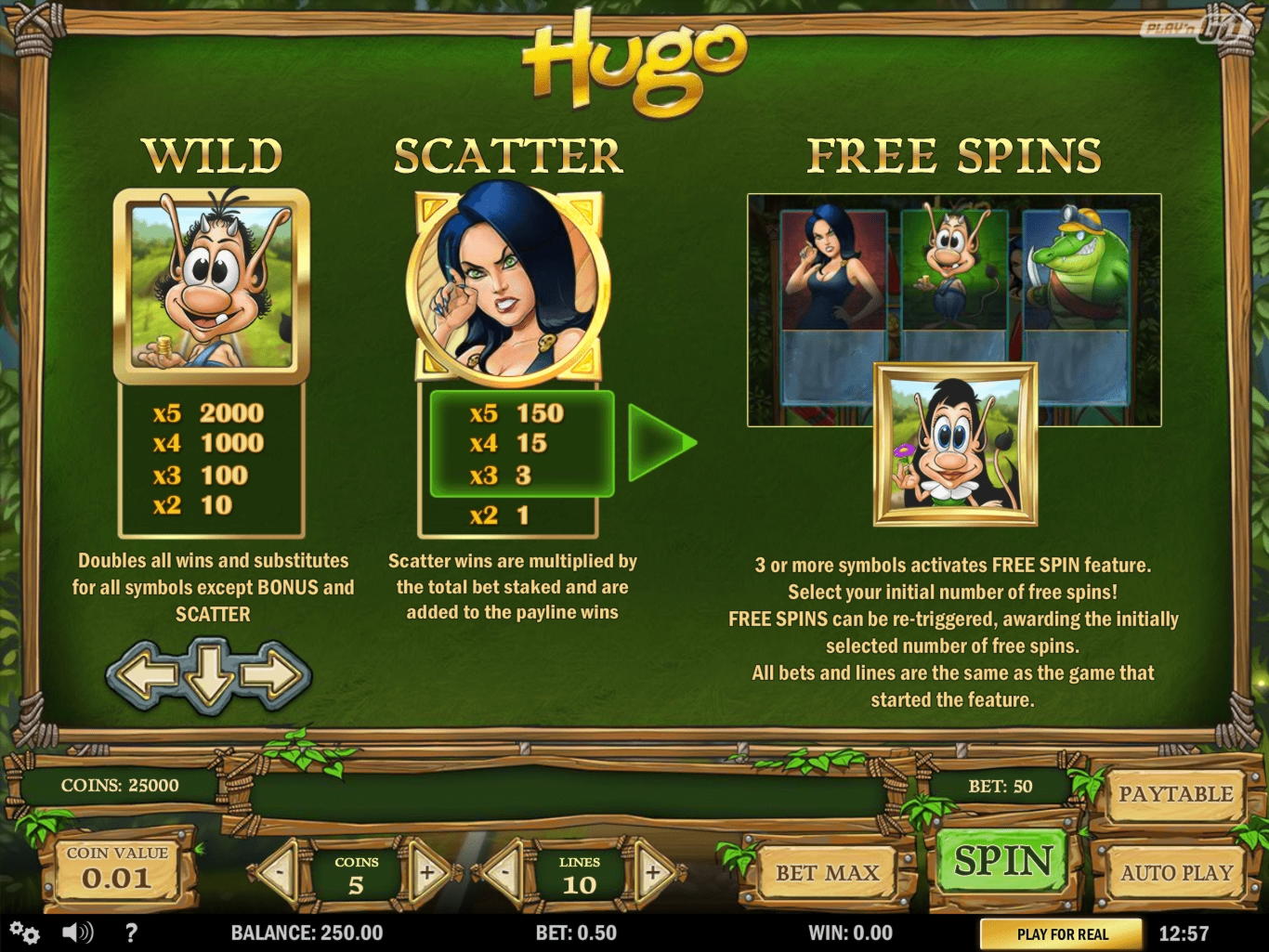 55 free spins no deposit casino at Roaring 21 Casino