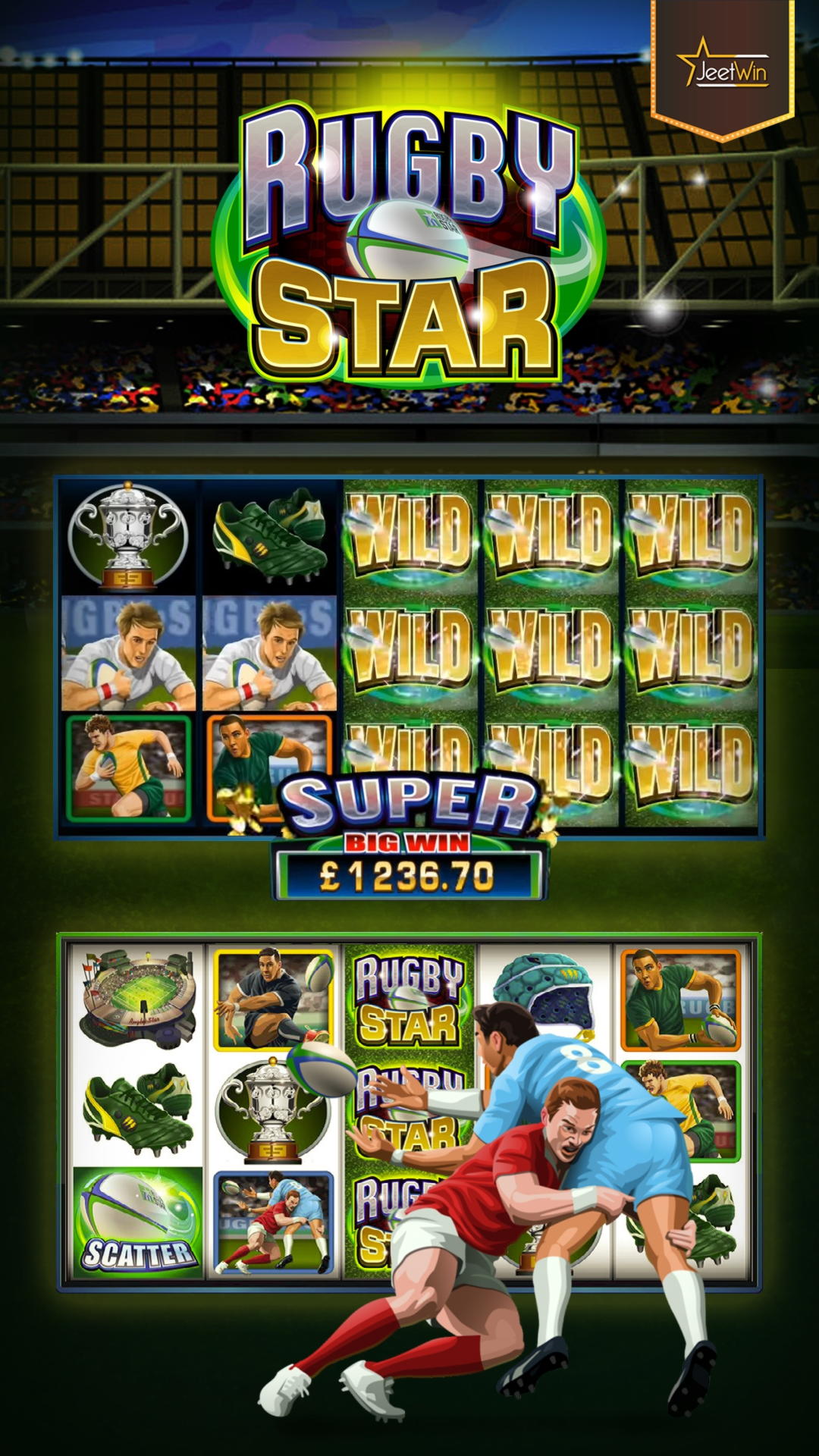 285 free spins at Royal Ace Casino