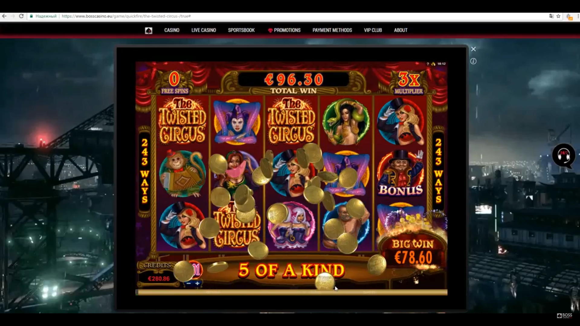 ﻿$795 Online Casino Tournament at BoVegas Casino