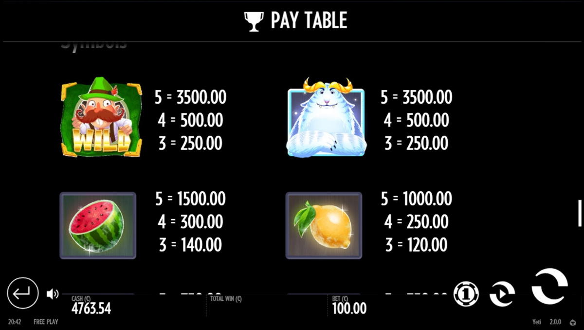 €1515 NO DEPOSIT BONUS CASINO at Free Spin Casino