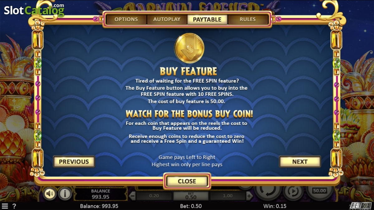 65% Match bonus casino at Golden Lion Casino
