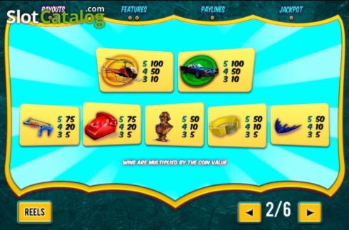 EURO 185 casino chip at Cherry Gold Casino
