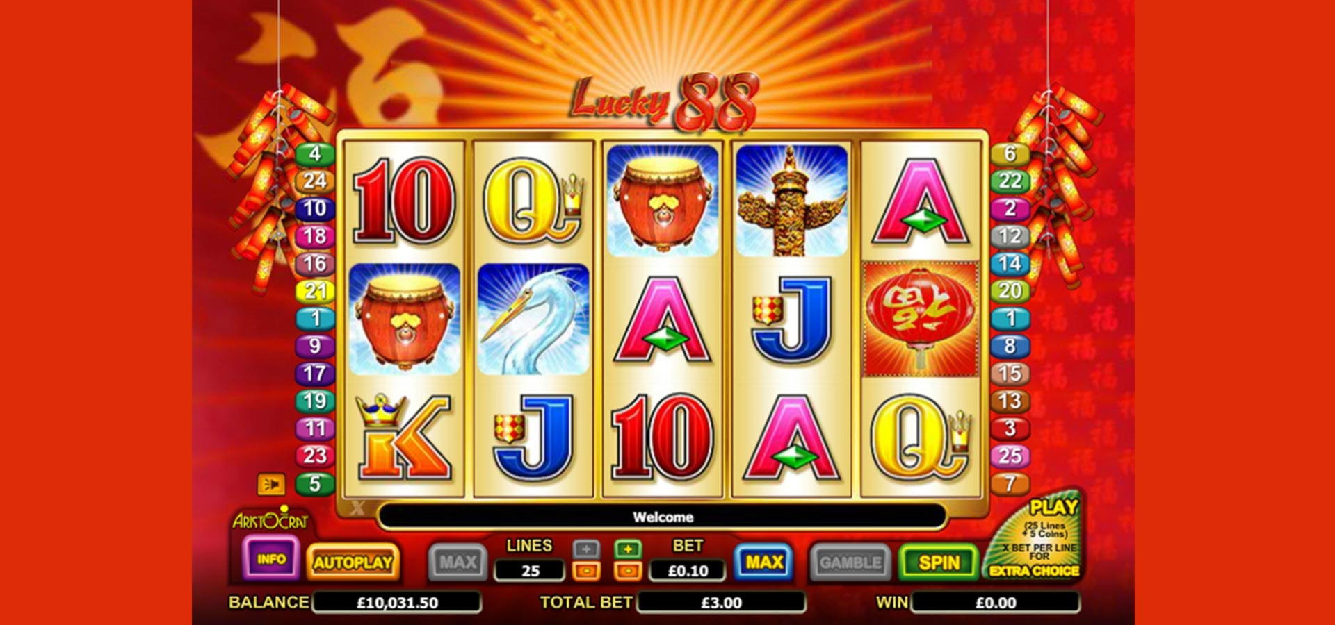 495% Welcome Bonus at Lucky Red Casino