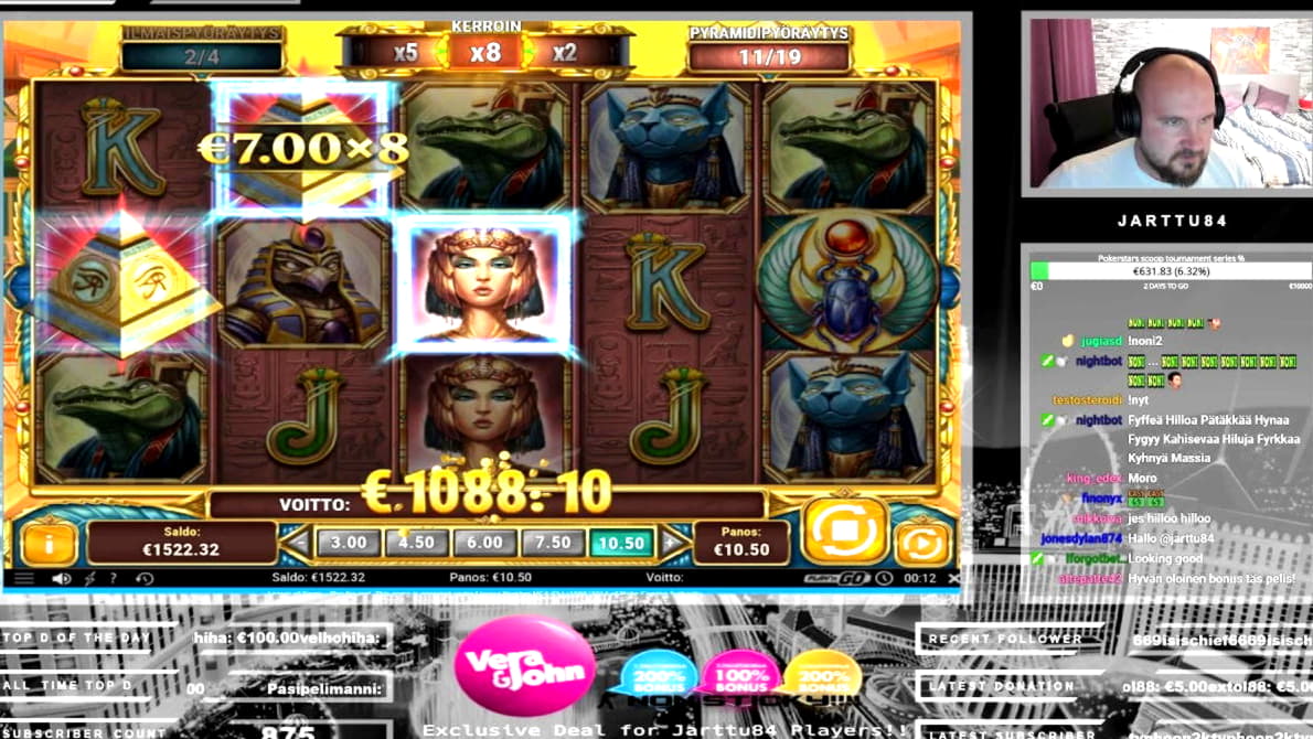 110 free casino spins at Planet 7 Casino