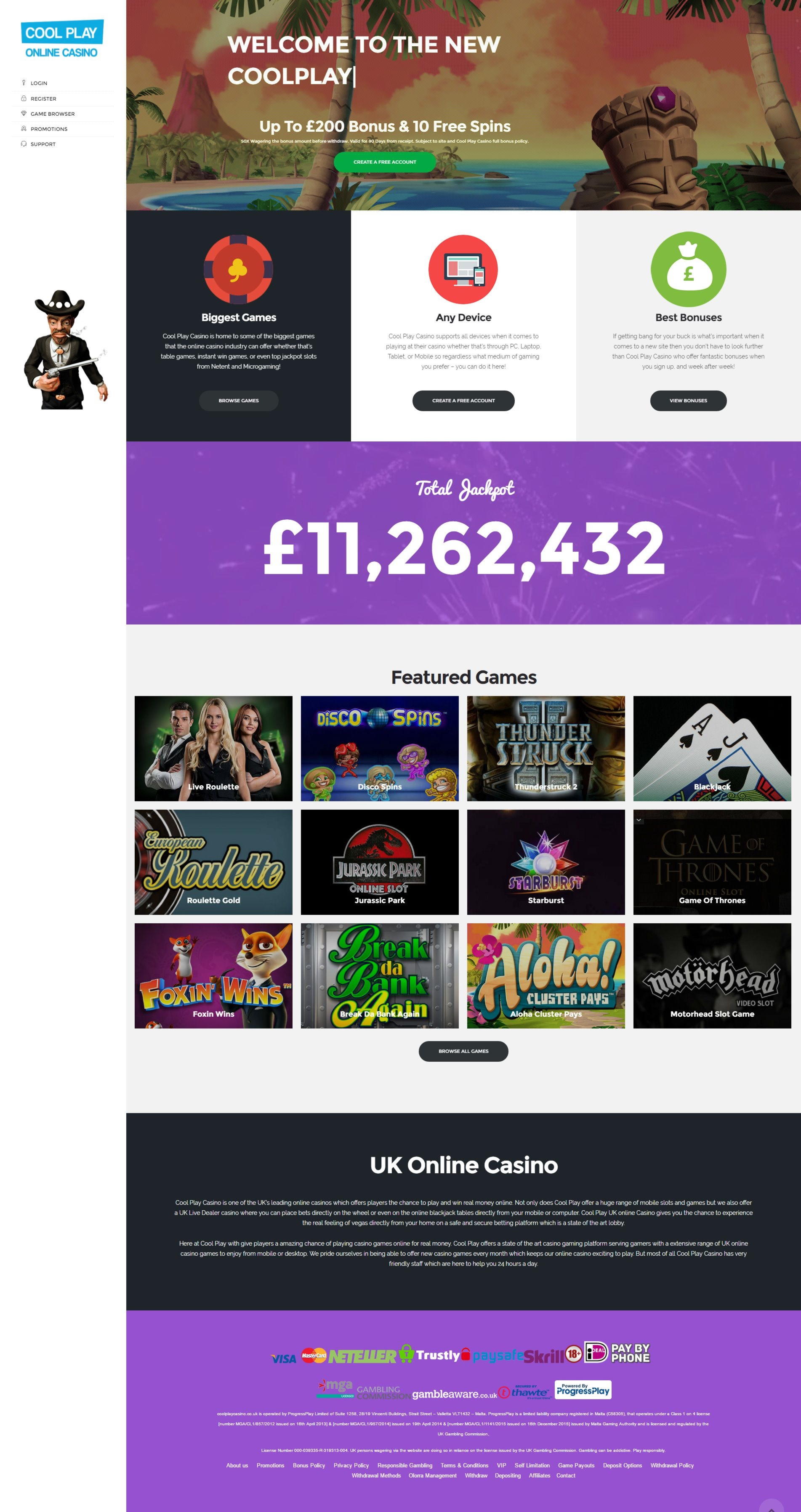£825 Casino Tournament at Vegas Crest Casino