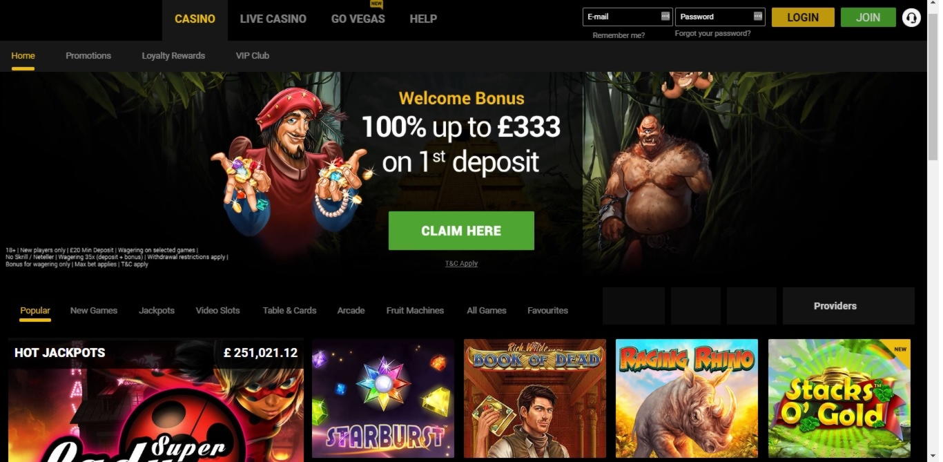 445% Match bonus casino at Desert Nights Casino