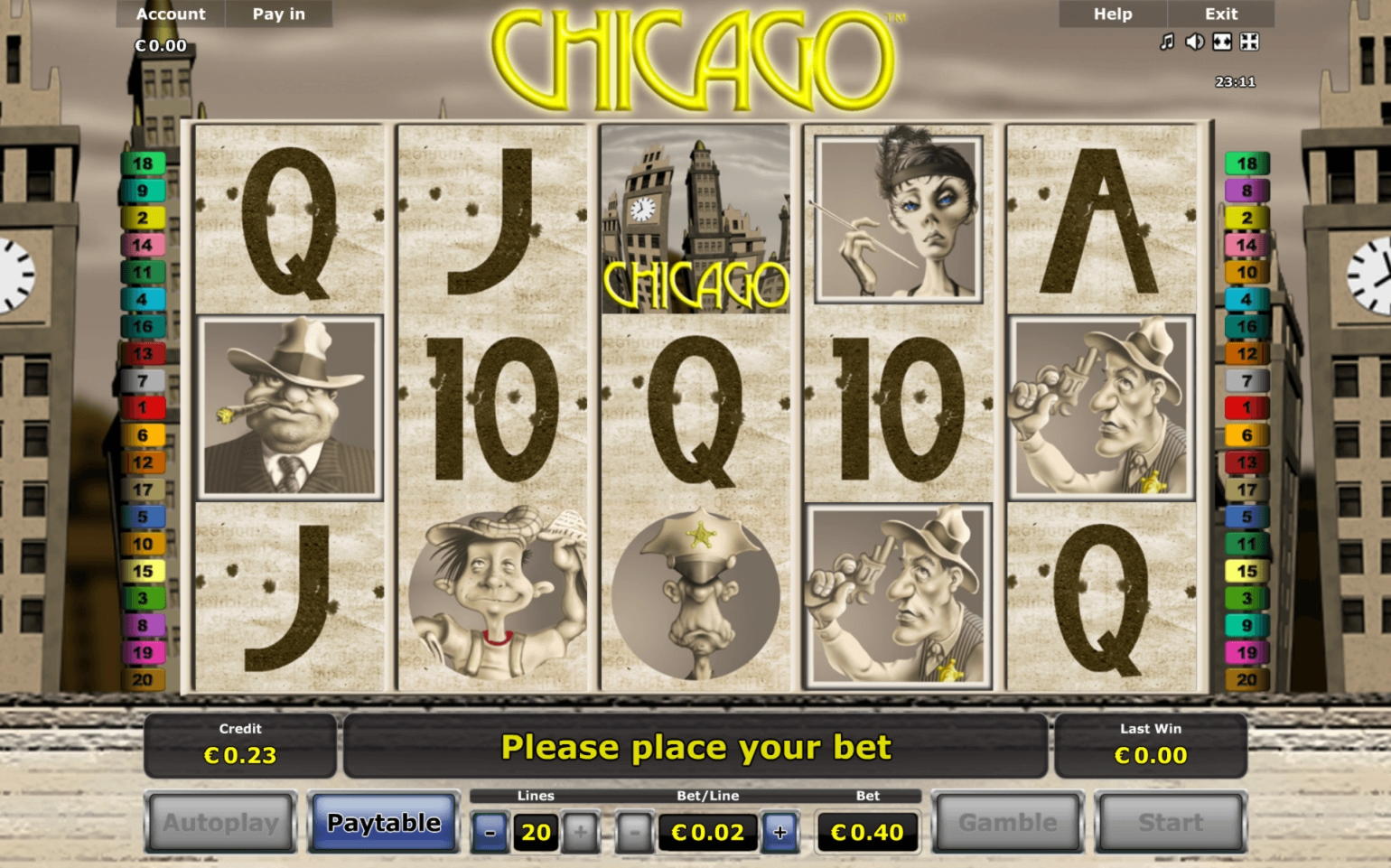 Eur 200 Daily freeroll slot tournament at Roaring 21 Casino