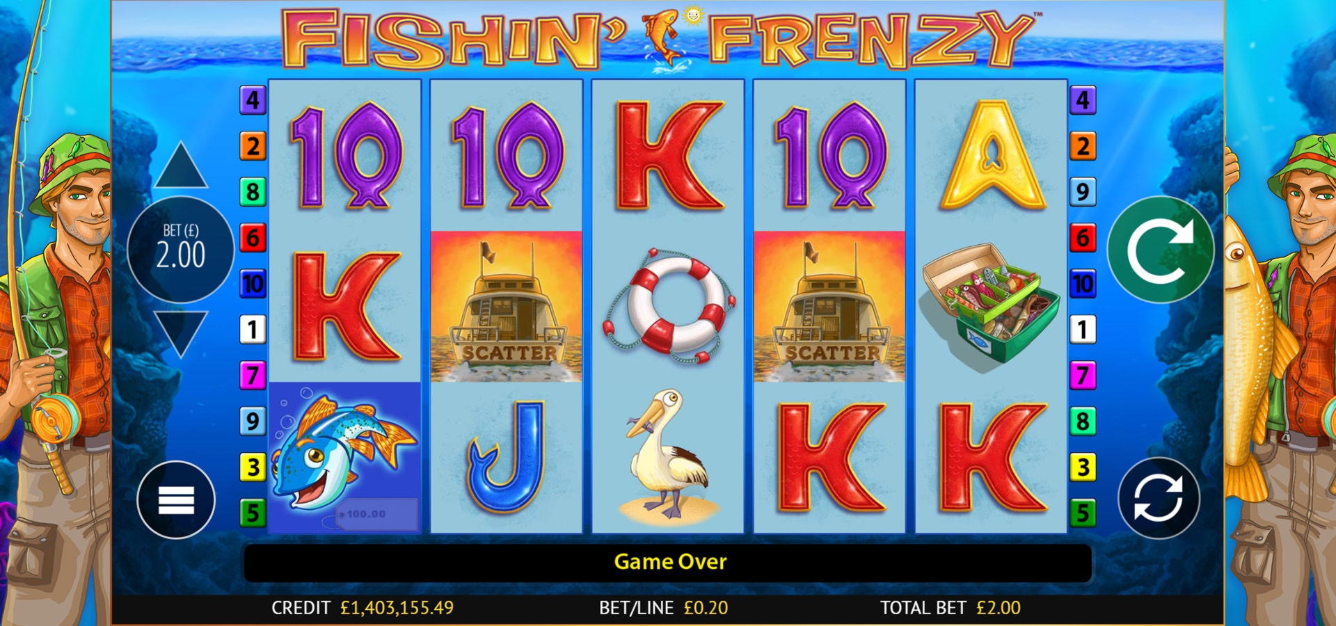 70 Free casino spins at Ignition Casino
