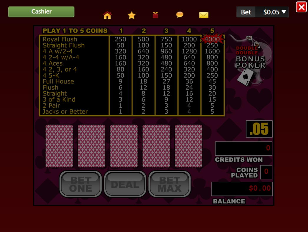 750% First deposit bonus at Liberty Slots Casino