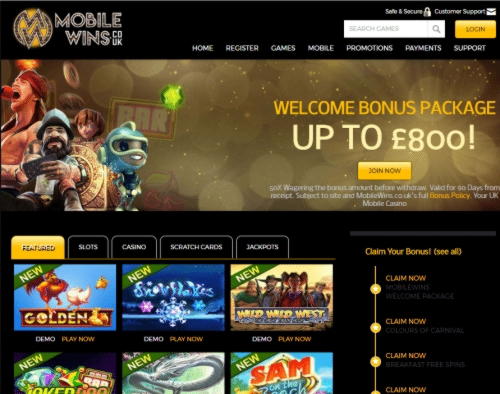 255% Deposit match bonus at Uptown Pokies Casino