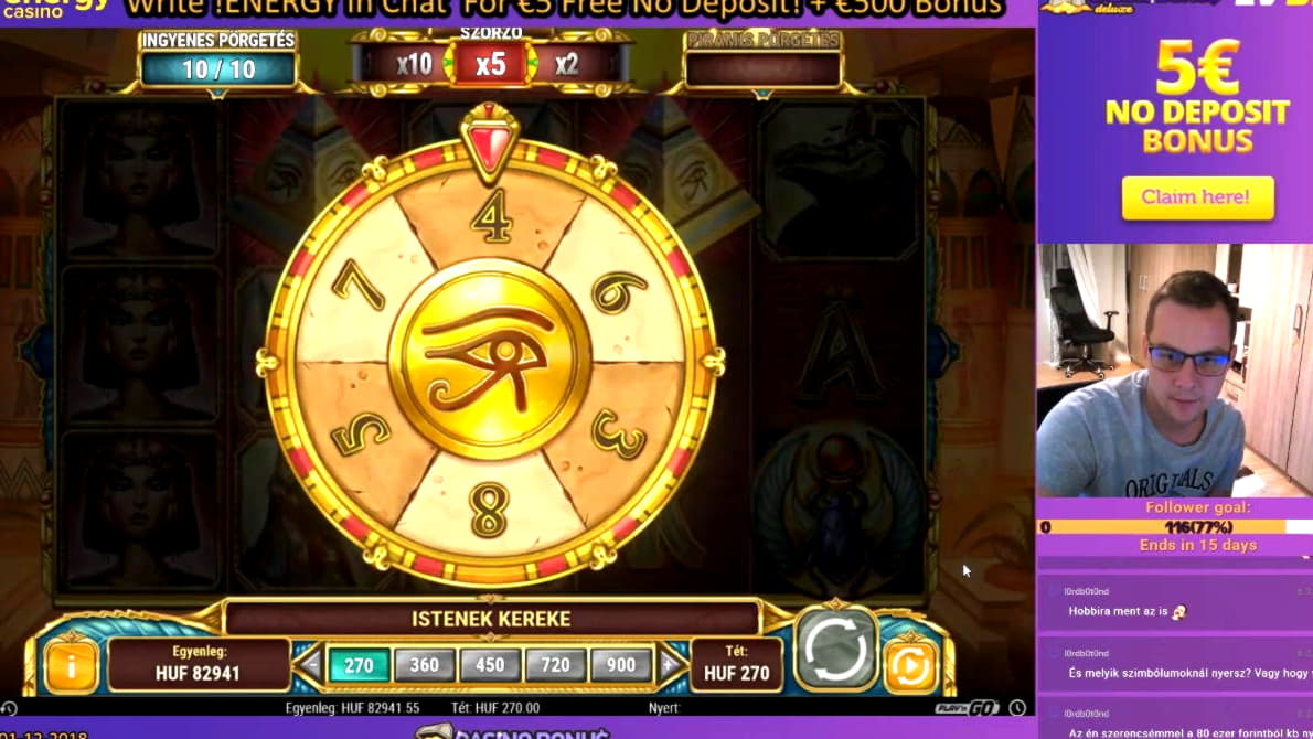 155 free spins no deposit at Eclipse Casino