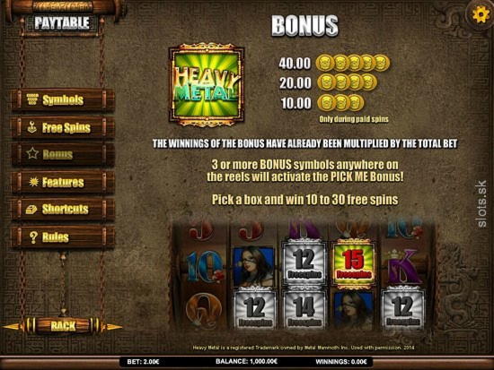 EUR 1995 no deposit casino bonus at Golden Lion Casino