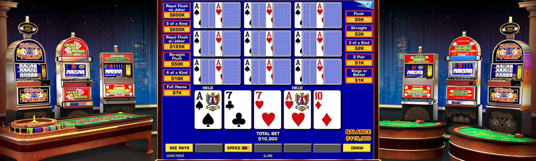 EURO 2430 No Deposit Casino Bonus at Roaring 21 Casino