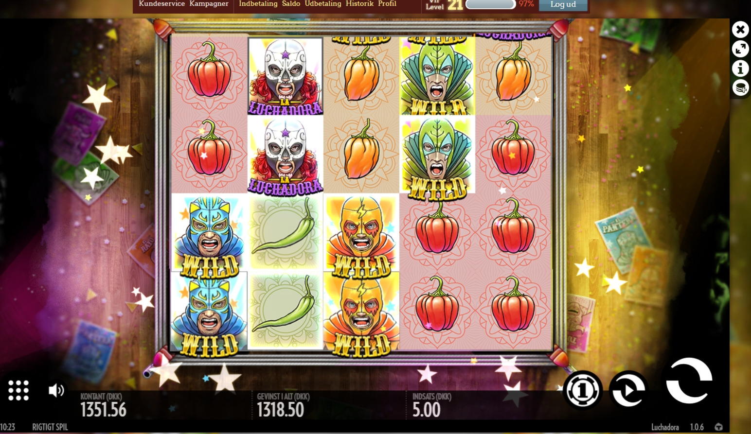 220 Free Spins right now at Raging Bull Casino