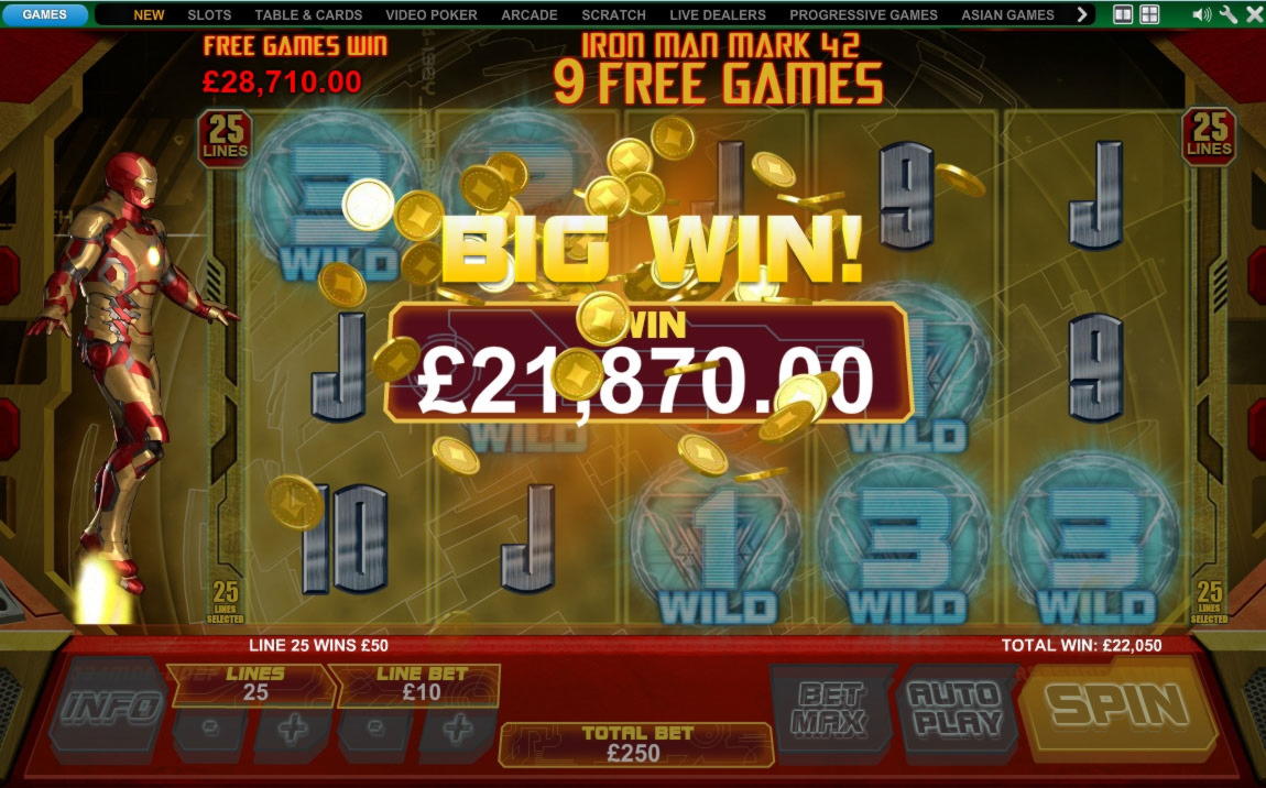 €580 Free Casino Chip at Roaring 21 Casino
