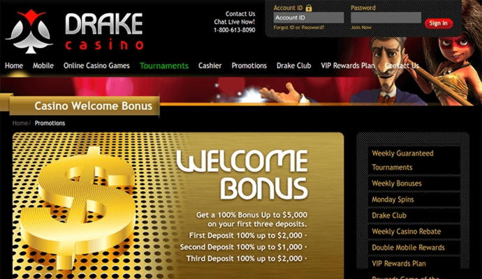 830% Match bonus at Cafe Casino