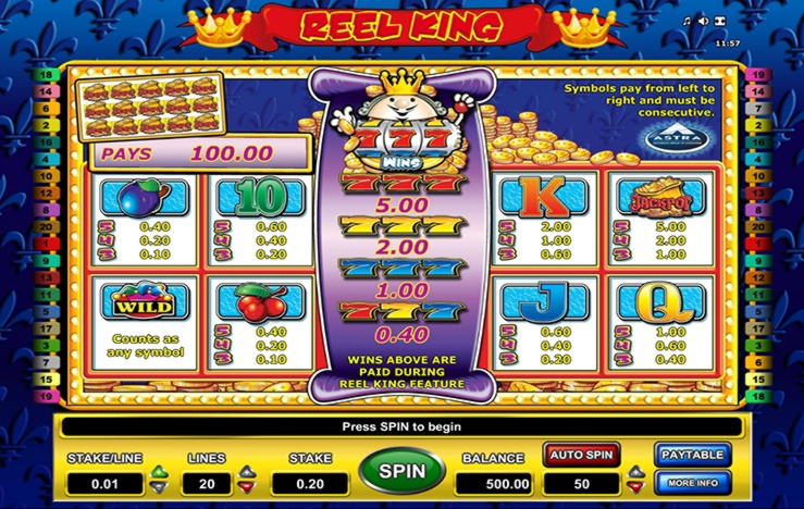 55 free spins at Slots Of Vegas Casino