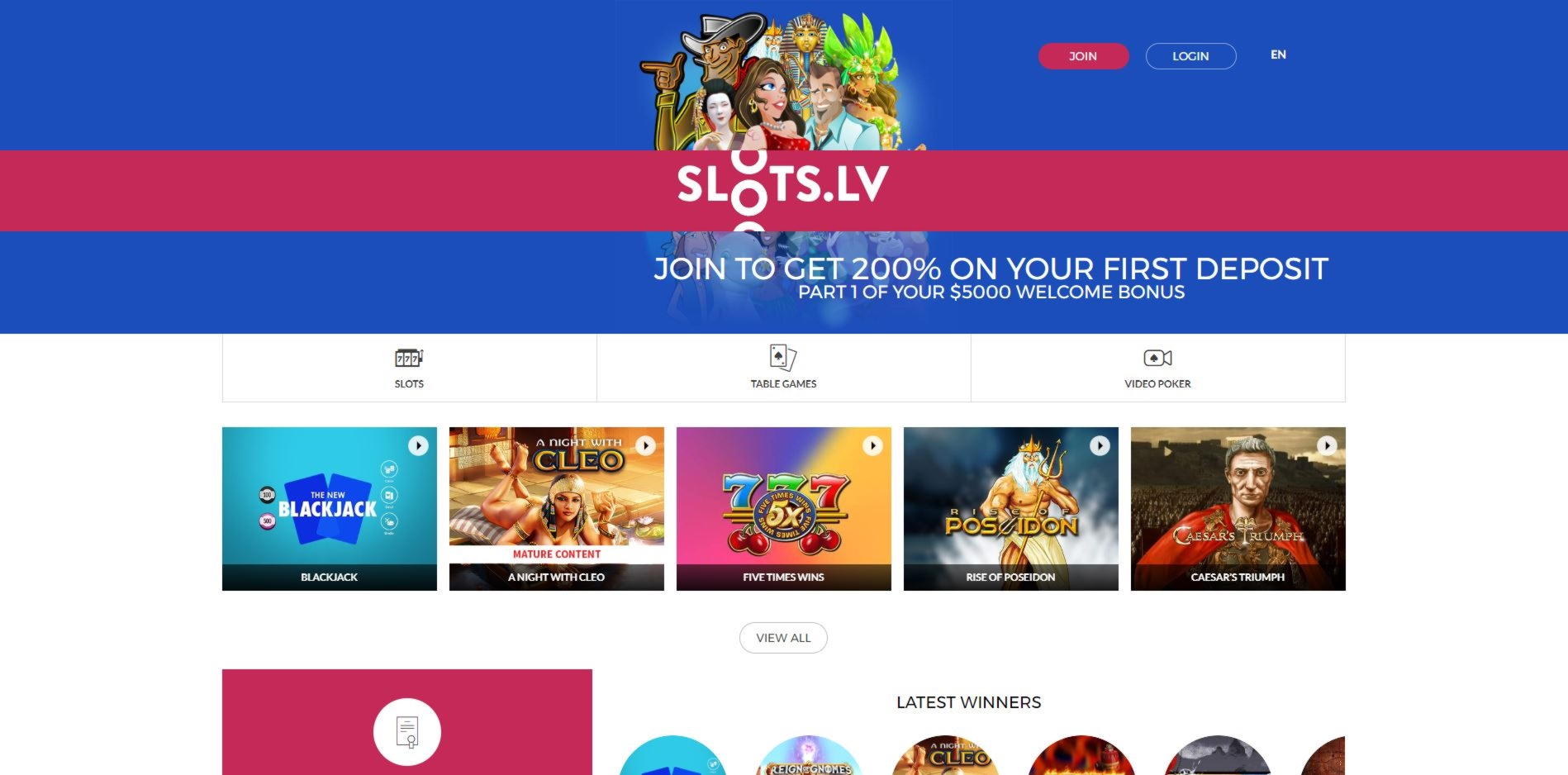 525% Match Bonus at Liberty Slots Casino