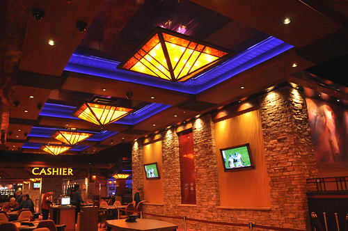 Casino Pit Design | Sculpted Wall Panels | Specialty Metal Ceiling | Comanche Nation Casino