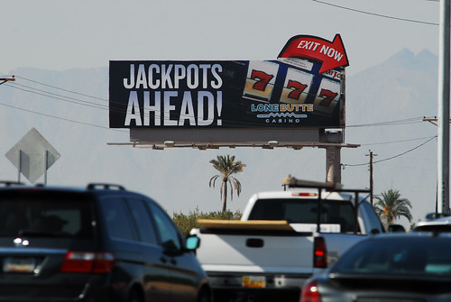 Billboard for Lone Butte Casino - Santan Freeway Loop 202