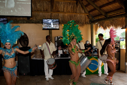 Entertainment at The World Cup Bikini Contest at Seminole Casino Coconut Creek